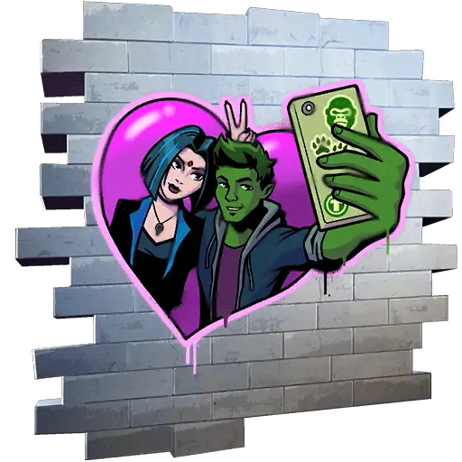 Beast Boy & Raven Spray icon