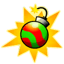 Boom Bauble Emoticon icon