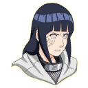 Byakugan Hinata Emoticon icon