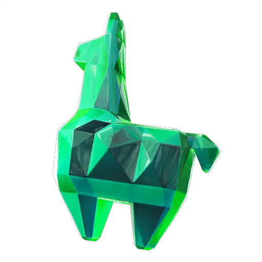 Crystal Llama Back Bling icon