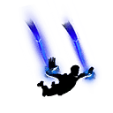 Down Arrow Contrail icon