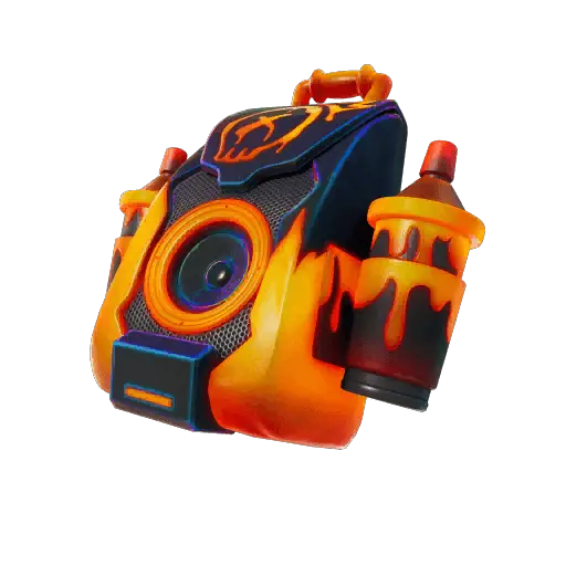 Fiery Jam Back Bling icon