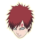 Focused Gaara Emoticon icon