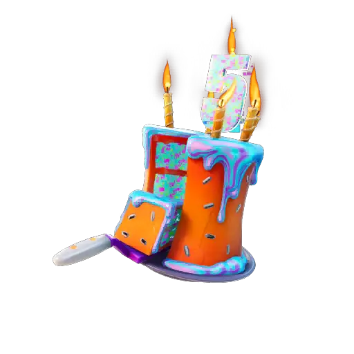 Fuzzfetti Cake Back Bling icon