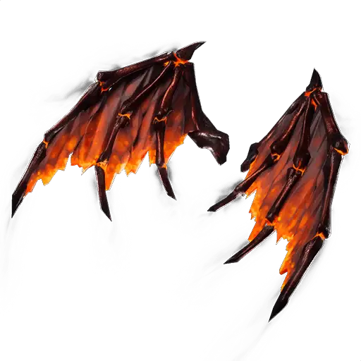 Molten Valkyrie Wings Back Bling icon