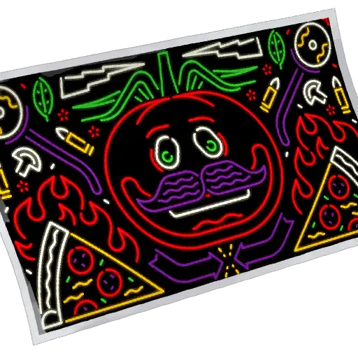 Neon Tomato Loading Screen icon