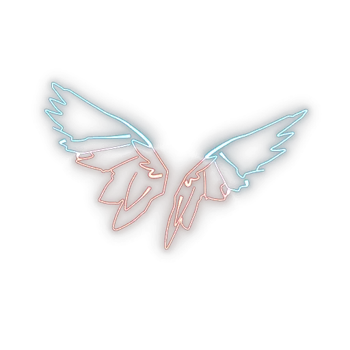 Neon Wings Back Bling icon
