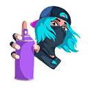 Tekniqual Knockout Emoticon icon